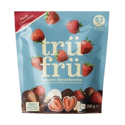 Nature’s Strawberries HYPER-CHILLED in WHITE AND DARK CHOCOLATE | Trü Frü Global image