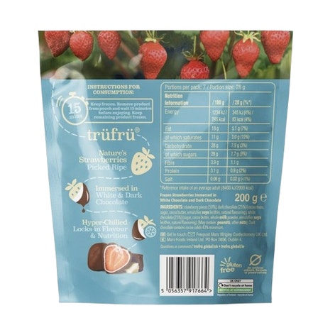 Nature’s Strawberries HYPER-CHILLED in WHITE AND DARK CHOCOLATE BOP