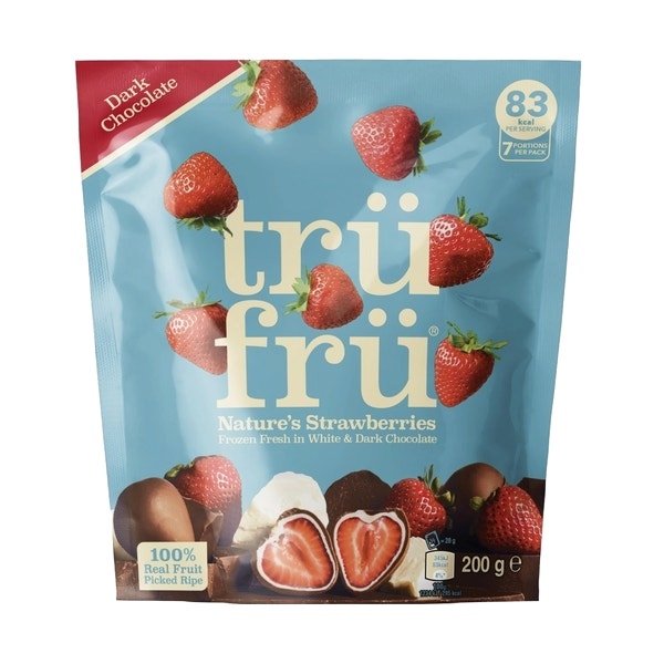 Nature’s Strawberries HYPER-CHILLED in WHITE AND DARK CHOCOLATE FOP
